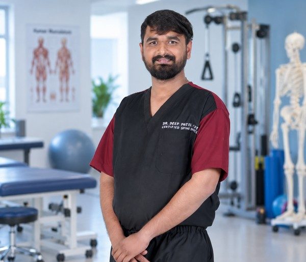 Dr. Deep Patel at the clinic